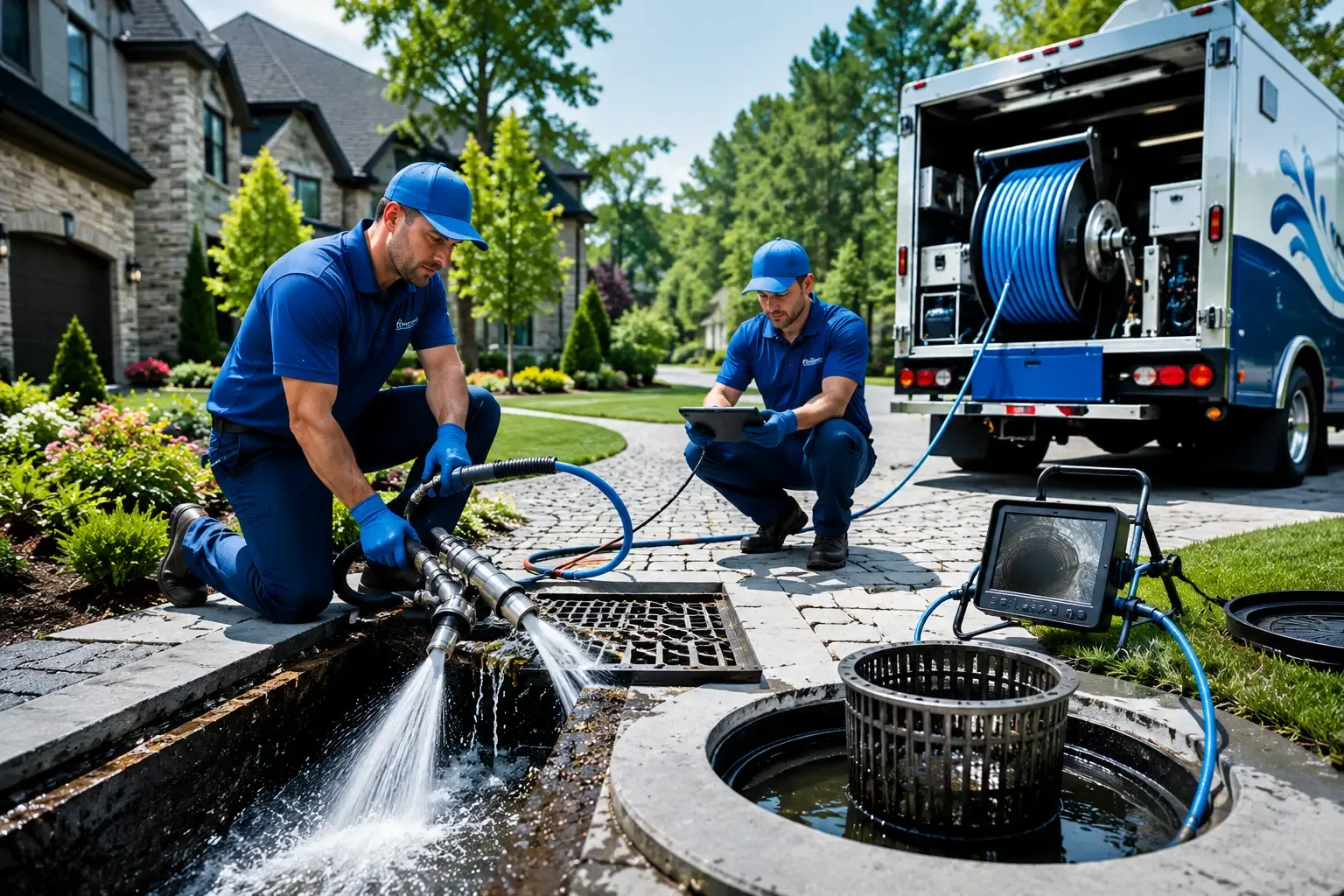 Local outdoor drain cleaning professionals in Holcomb, KS